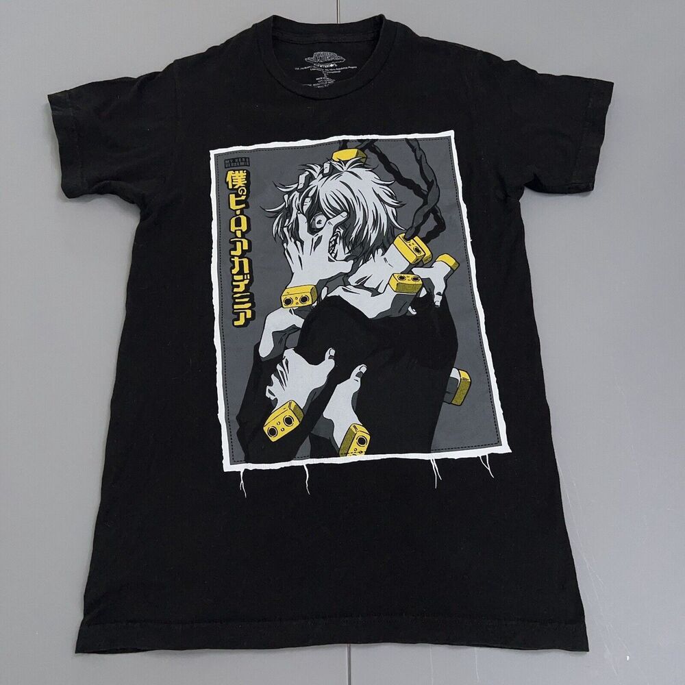 My Hero Academia Tee Mens Small Black Tomura Shigaraki Funimation T Shirt
